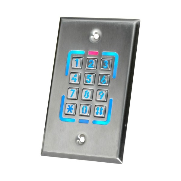 ‎ST-226 code keyboard and distance card 125 KHZ reader for outdoor conditions, recessed‎
