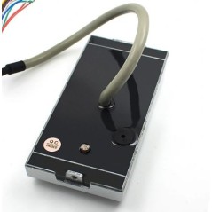 ‎S601EM-W(Logo) crystal button code keyboard and distance card 125 KHZ reader for outdoor conditions‎
