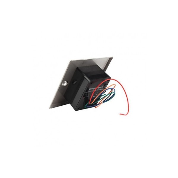 ‎ABK-806H botón de salida sensorial de metal con luz LED, contactos NC y NO ‎