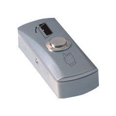 ‎ABK-805 output opening button, metal, without lightening, NO contacts‎