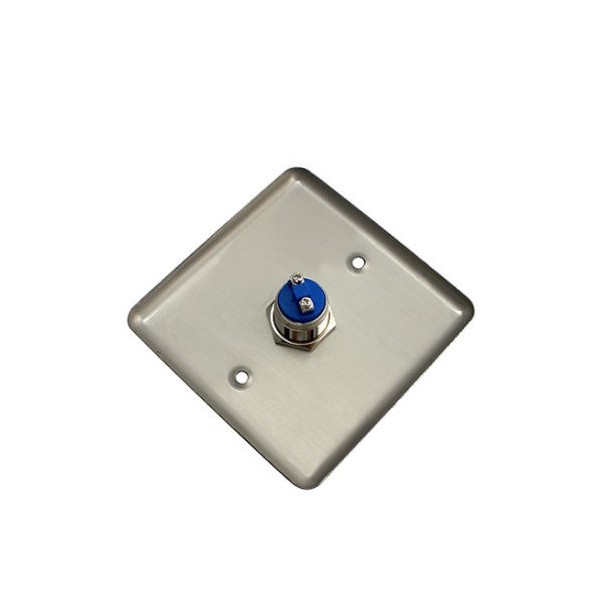 ‎DE-03 stainless steel output opening button without lightening, NO contacts‎