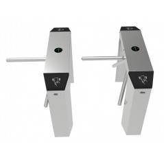Electromechanical turnstile D-FORCE INOX ST 6000 stainless steel, for outdoor conditions