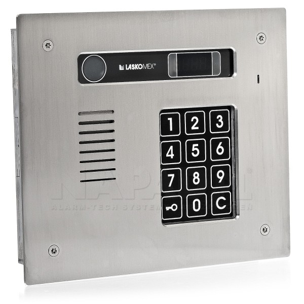 CD-2513R INOX Laskomex door phone set with RFID reader, stainless steel