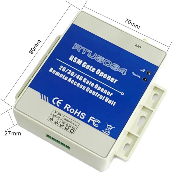 Controlador GSM RTU5034 (Abrepuertas)