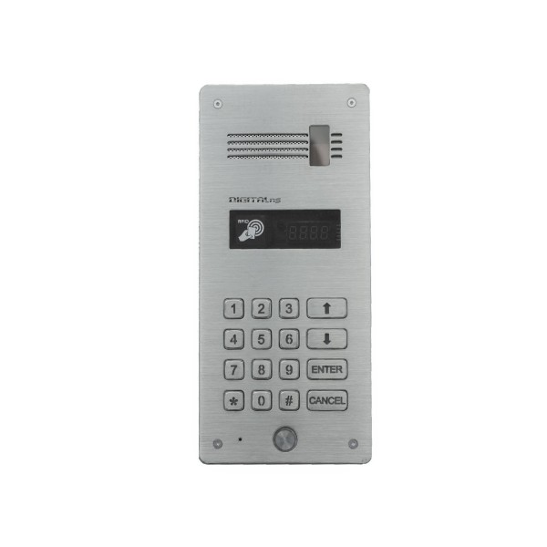 DD-5100R VIDEO-Türsprechanlage mit RFID- und TM-Lesegeräten