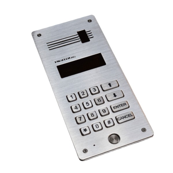 DD-5100R VIDEO vaizdo telefonspynė su RFID ir TM skaitytuvais iš šono