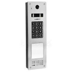 CD-2533NR INOX Laskomex durvju telefona komplekts ar RFID lasītāju, nerūsējošais tērauds