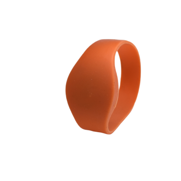 Mifare silikonowa bransoletka na nadgarstek z tokenem 13,5 Mhz, pomarańczowy WATCH3‎