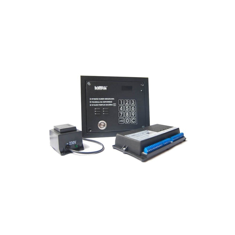 ‎CD2503TP VIDEO Laskomex video telephone set with TM scanner, black color‎
