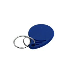 ISO 125 KHZ 64bit atstuminis žetonas-pakabukas (Proximity), mėlynas su baltu