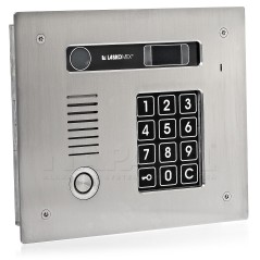 CD-3113TP INOX Laskomex network door phone kit with TM reader, stainless steel