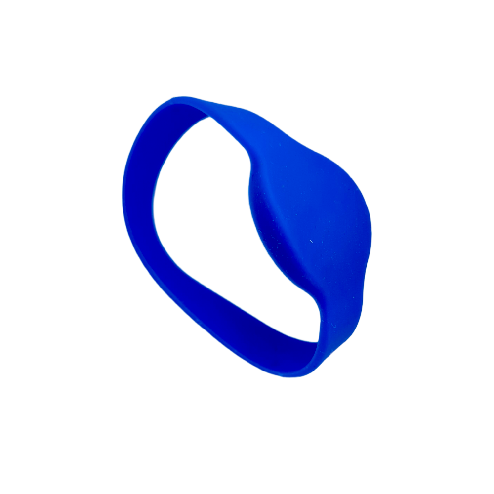 Жетон "часы" силиконовый браслет Mifare 13.5Mhz отстегивающийся, синий WATCH3