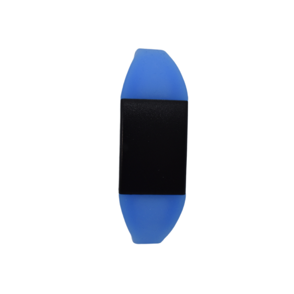 Żetonowa silikonowa bransoletka Mifare 13,5Mhz, niebieska ZEGAREK3