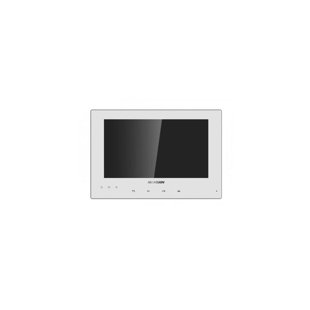 Vaizdo telefonspynės baltos spalvos monitorius Hikvision DS-KH6320-WTE1-W