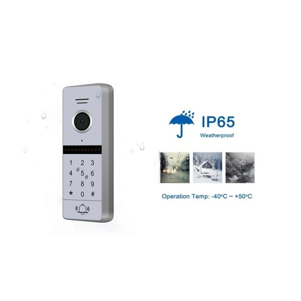 Video door lock set with WIFI function VID-730WI-FI-B and D3CODE-W