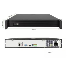 NVR Di-8000-C04L036-A2 36-канальный регистратор с аналитикой