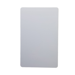 Kahe sagedusega RFID (125 KHz) ja Mifare (13,56 MHz) kahekauguse kaart, valge õhuke