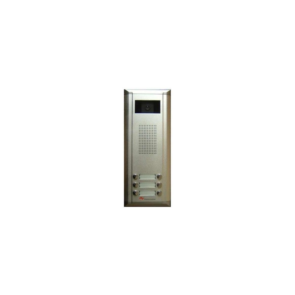 HCB-606 vaizdo telefonspynės iškvietimo modulis šešių abonentų