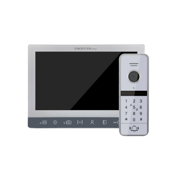Video tālruņa bloķēšanas komplekts DIGITALas VID-900S+VID-D3CODE-W