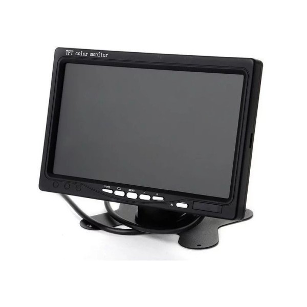 7-tolline TFT värviline LCD auto tahavaatekaamera monitor