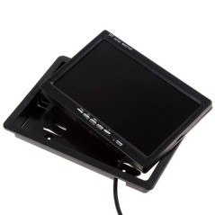 Monitor de cámara de visión trasera de coche LCD TFT a color de 7 pulgadas.