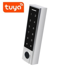 Di-HF3-BTEM Tuya Smart Touch Kodowana klawiatura, czytnik linii papilarnych i RFID 125 KHz Zdalny czytnik kart
