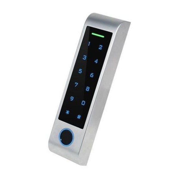 DI-HF4 WiFi EM+MF Tuya Smart Touch Teclado codificado, huella dactilar y lector de tarjetas remoto