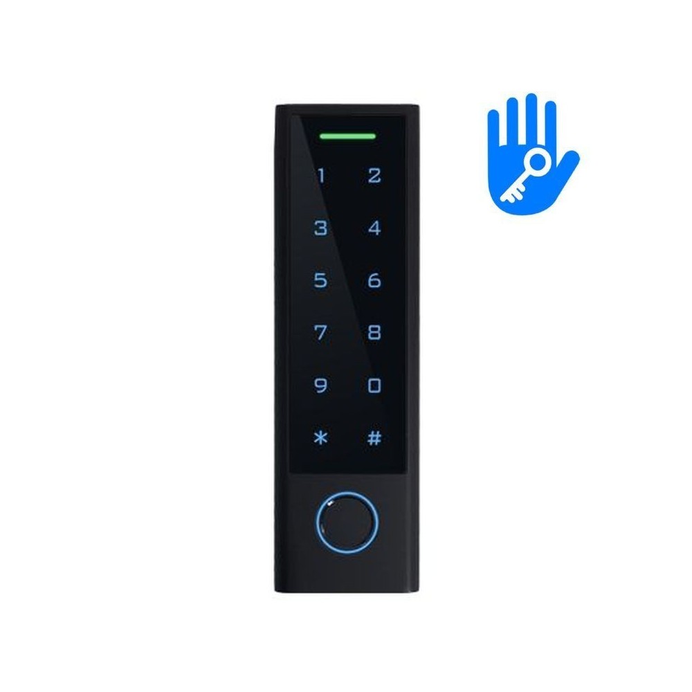 DI-CF3-BLE BT TTLock Smart-Touch-codiertes Tastenfeld, Fingerabdruck- und MF-Remote-Kartenleser