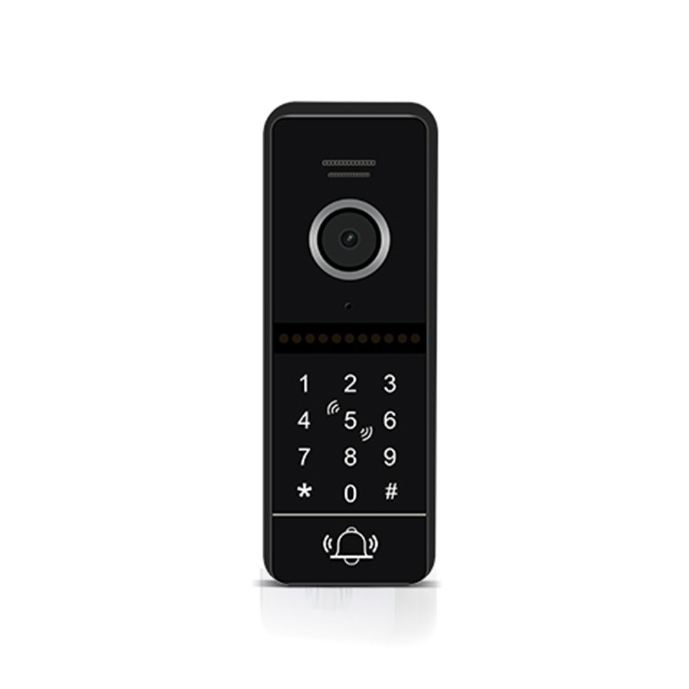 VID-D3CODE-B video door phone black call module with coded keyboard