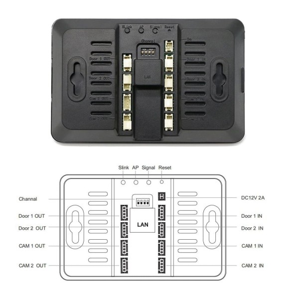 Nutikas Wi-Fi digiboks uksetelefonidele VID-IPBOX