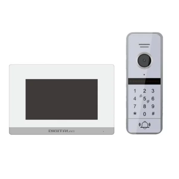 Videotelefon-Schloss-Kit VID-711AHD und VID-D3CODE-W