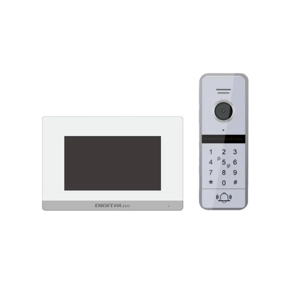 Videotelefon-Schloss-Kit VID-711AHD und VID-D3CODE-W