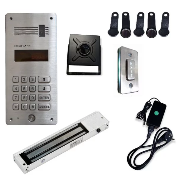 Kit interphone multi-appartements DD-5100TL VIDEO+YM280LED (intérieur)