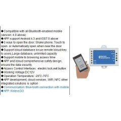 BC-100 Keyless Bluetooth modulis atbloķēšanai pa tālruni ar Bluetooth palīdzību