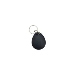 Token pendant Mifare 13.56 Mhz attached to keys, black