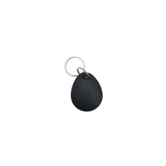 Pendentif jeton Mifare 13,56 Mhz attaché aux clés, noir