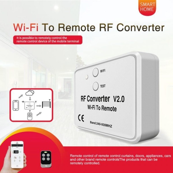 Передатчик дистанционного управления WIFI-TO-REMOTE-6956 для управления автоматикой по телефону