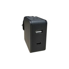 Fuente de alimentación de carga rápida 72W BA-K072VF-Z, 2 puertos USB y USB Tipo-C