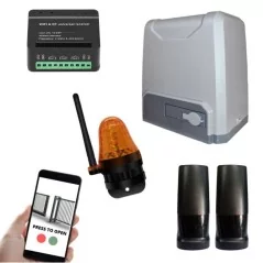 Kit automatisme pour portail coulissant D-FORCE 1500VA SMART HOUSE STANDARD