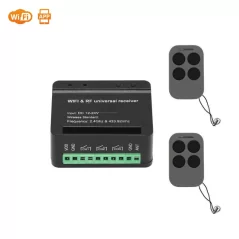 Mando a distancia de código variable SM12 D-FORCE PKM-C01 (2 uds.) + Set receptor de mando a distancia XH-SM18-03W RF+WiFi