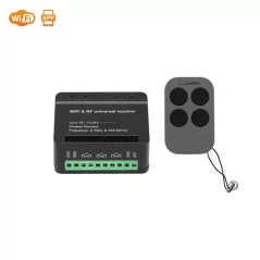 Variable code remote control SM12 (1psc) and XH-SM18-03W RF+WiFi remote control receiver set