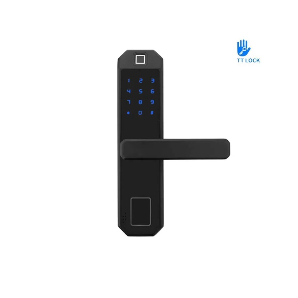 Išmani durų spyna DIGI F1 TTLock, Bluetooth, įvairaus tipo durims, dirba su G2 valdikliu
