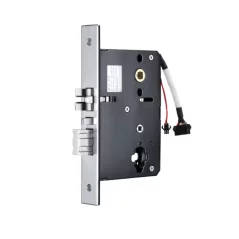 Cerradura de puerta inteligente E300P TTLock, para varios tipos de puertas, Plata