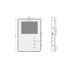 Kit de bloqueo de videoteléfono VID-401M-B y VID-D2S