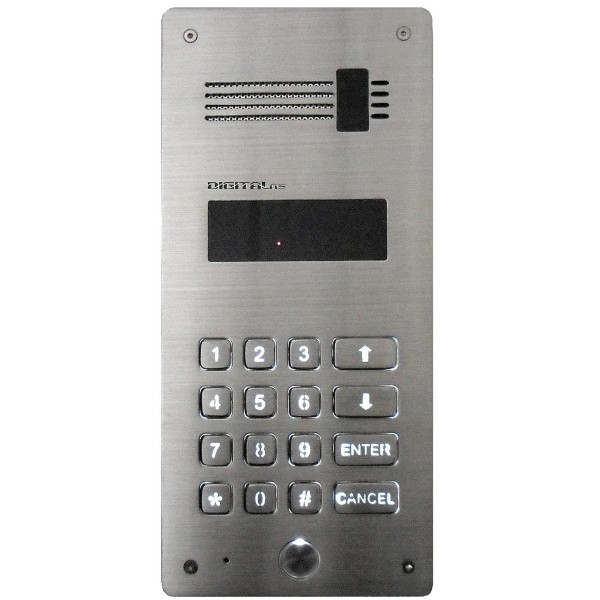 Interphone multi-appartements DD-5100TL VIDEO avec lecteur TM