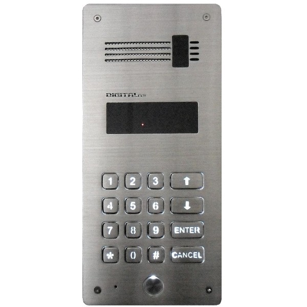 DD-5100TL VIDEO door phone with TM reader front picture