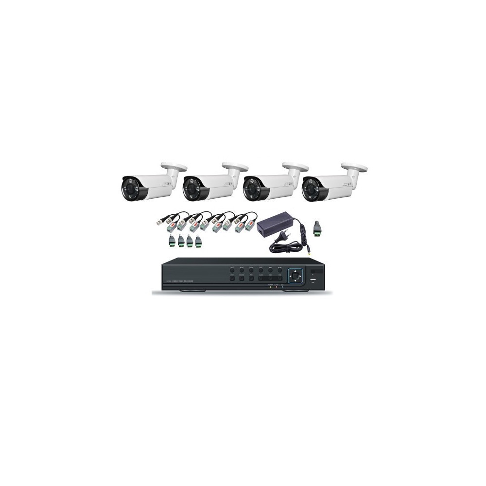 ‎4 AHD cameras 4MP (2560×1440) resolution video surveillance kit AHD4044-DI-AHD4‎