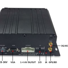 MDVR-4F3AHD profesionalus kompaktiškas automobilinis vaizdo registratorius