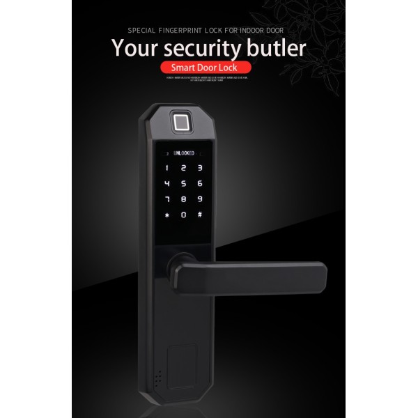 Smart door lock DIGI F1 TTLock, Bluetooth, for various types of doors, works with G2 controller