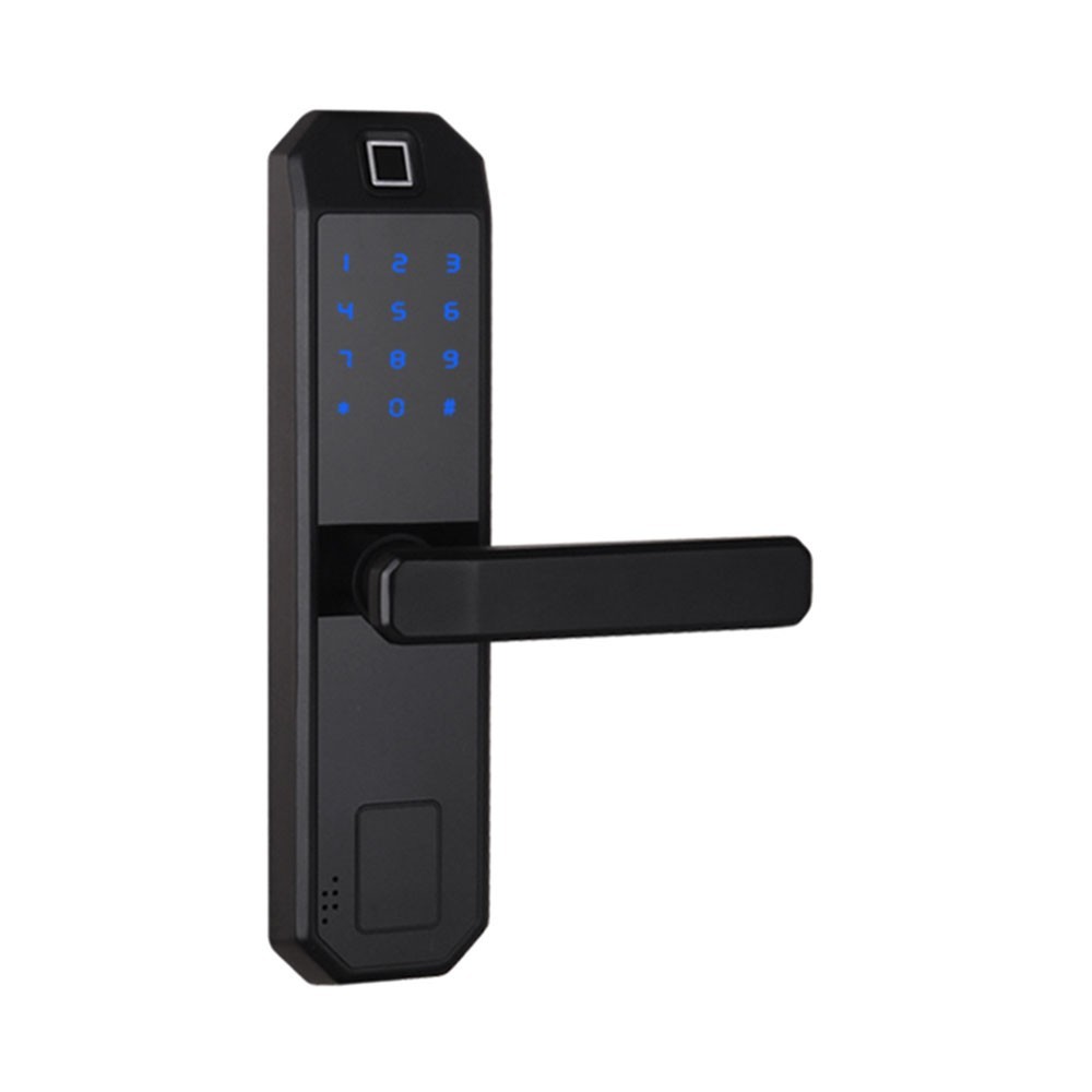 Set Cerradura de puerta inteligente DIGI A210 TTLock 6085 (plata) con  controlador G2